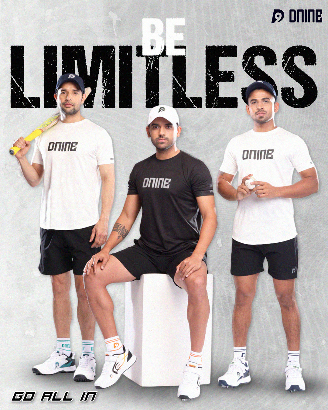 DNINE KINGS CRICKET SPIKES