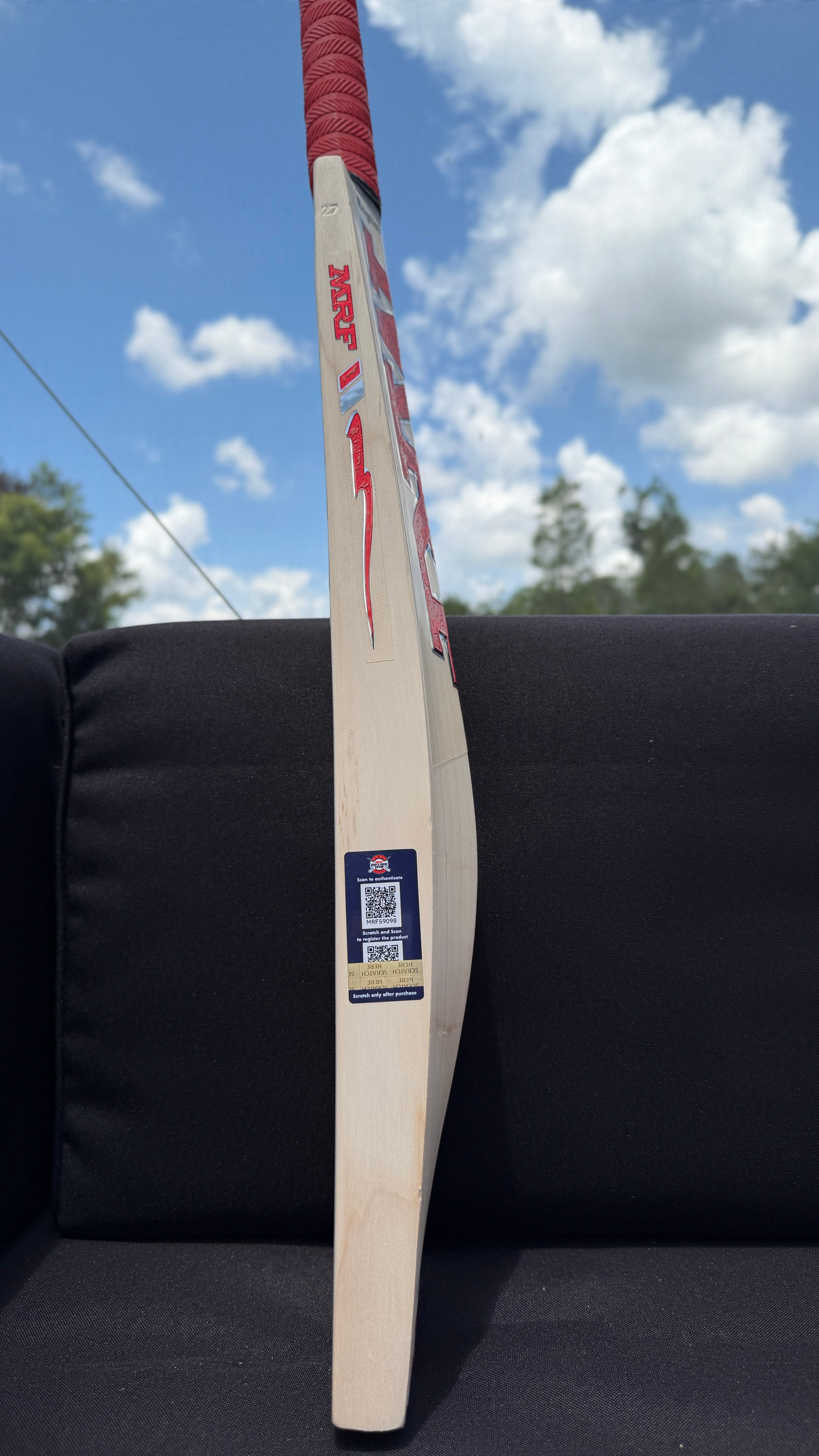 MRF Genius Grand - English Willow Bat (1150 grams)