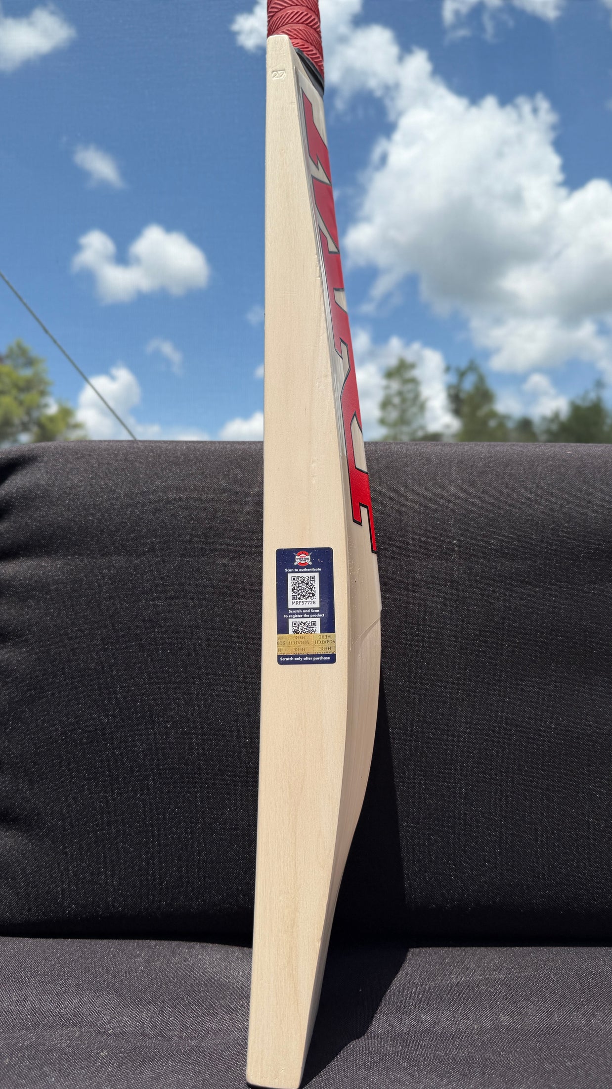 MRF Genius Prince - English Willow Bat (1130 grams)