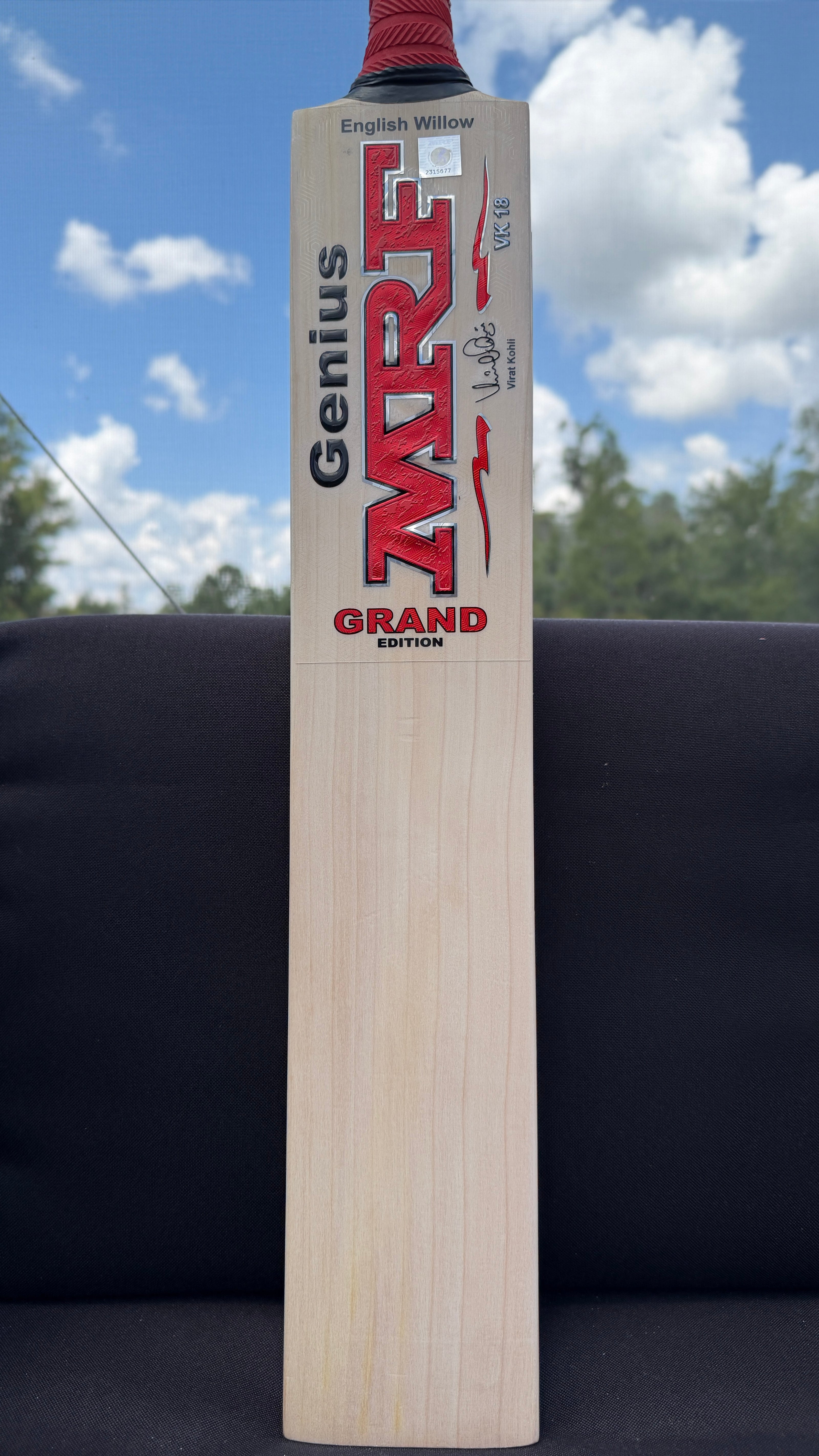 MRF Genius Grand - English Willow Bat (1150 grams)