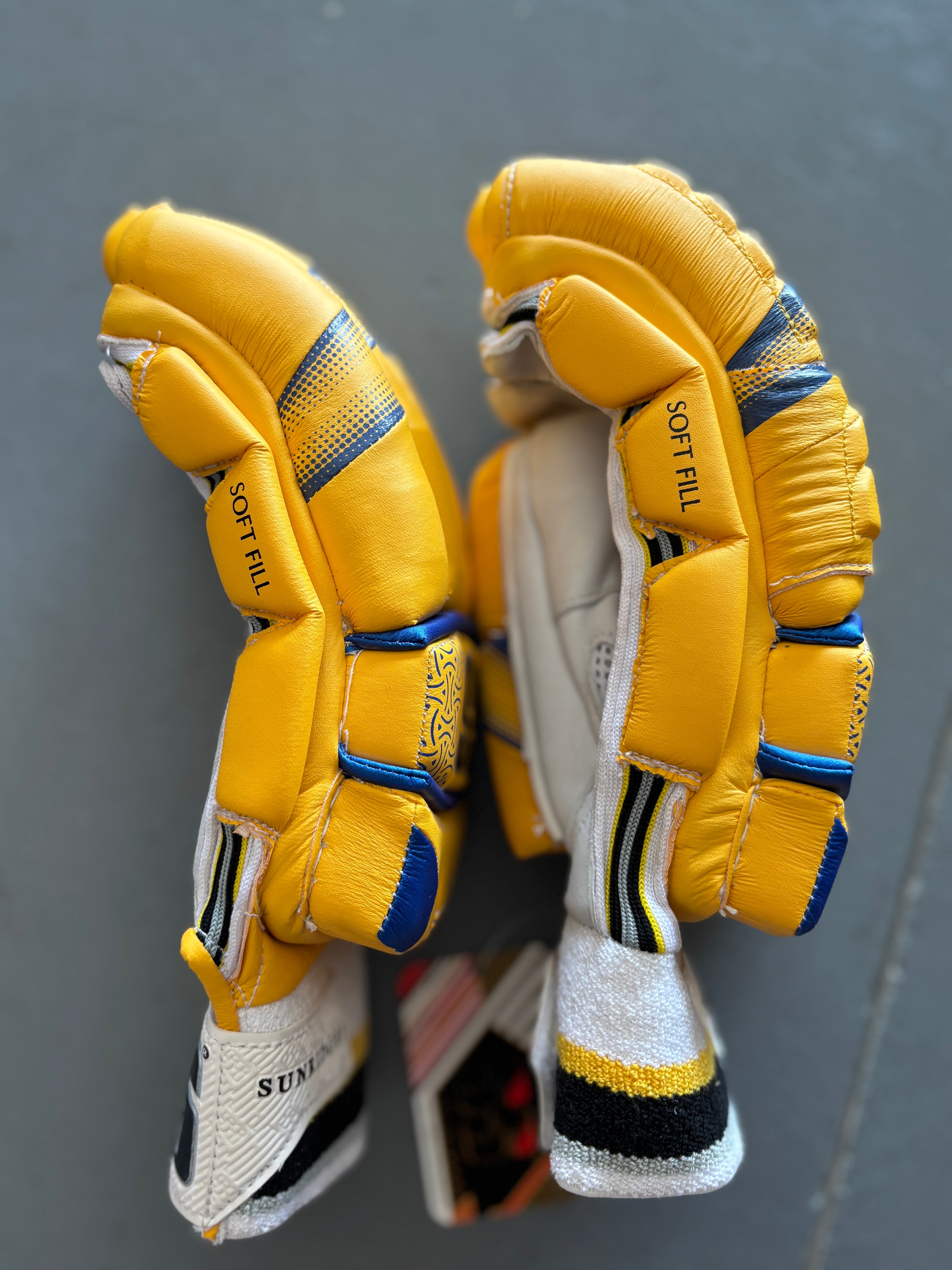 SS SUPER TEST CSK EDITION  BATTING GLOVES