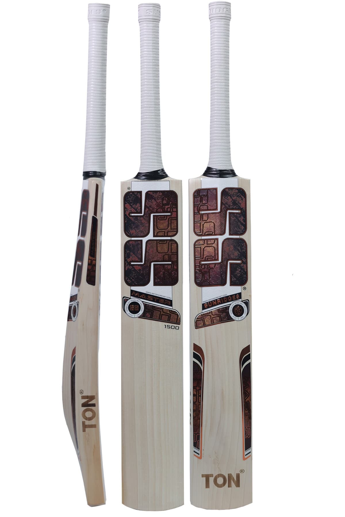 SS Master 1500 - English Willow Bat (Long Blade)