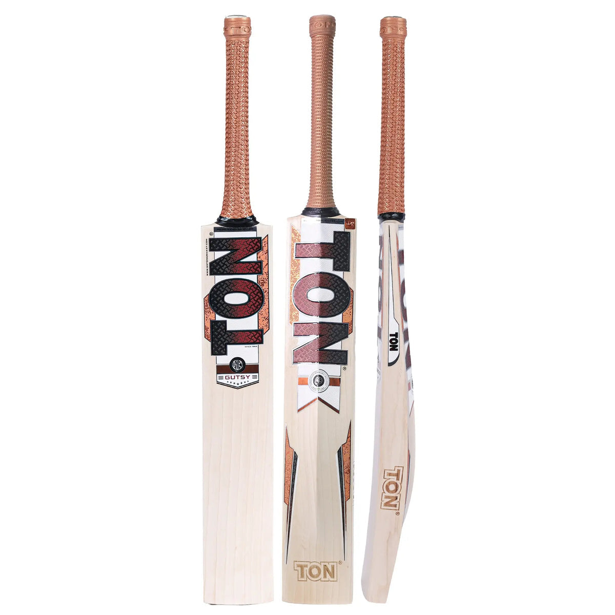 TON Gutsy - English Willow Bat (Long Blade)