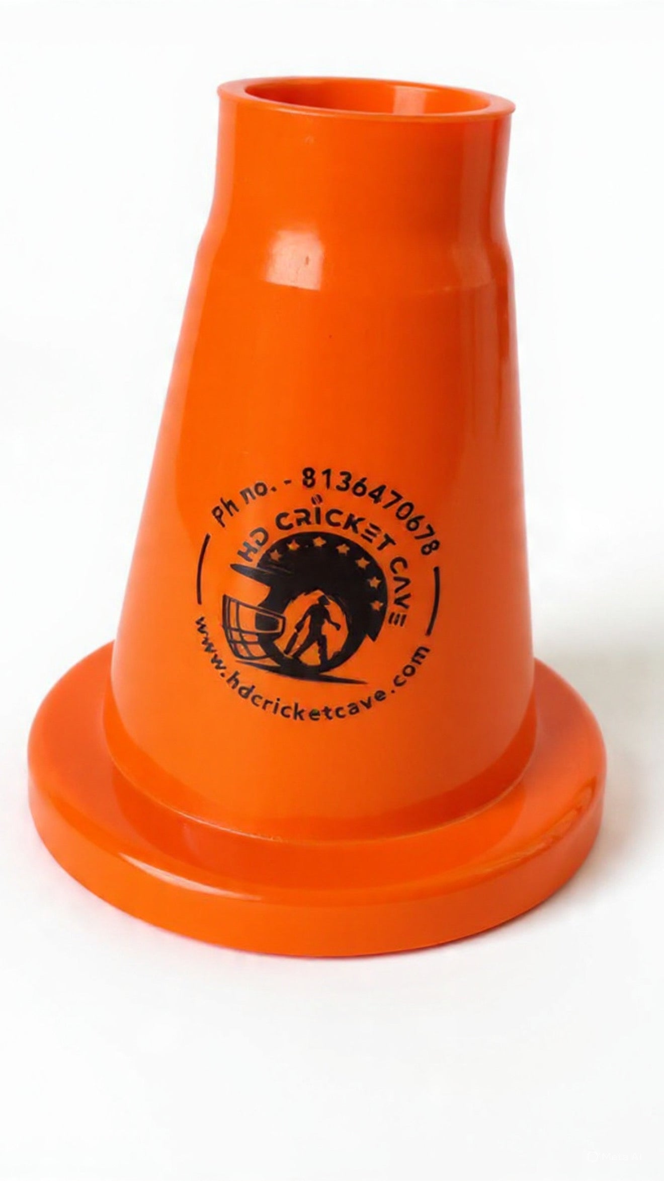 HDDCC Cricket Batting Tee Cones - Set of 5