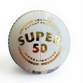 SG Super 50 White Balls - Adult size