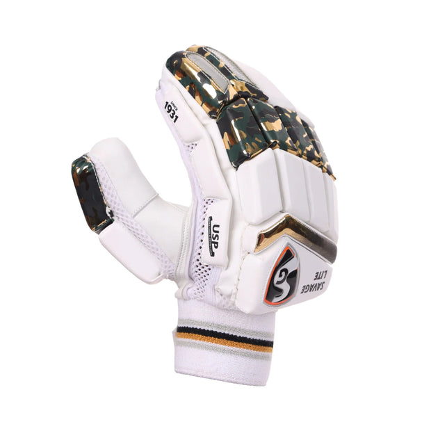 SG Savage Lite LH Batting Gloves
